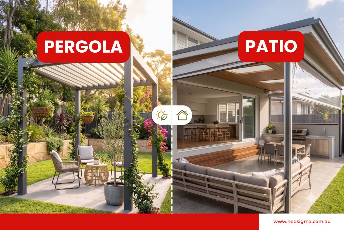 Pergola vs Patio: What's the Difference and Which Suits Your Sydney Home?