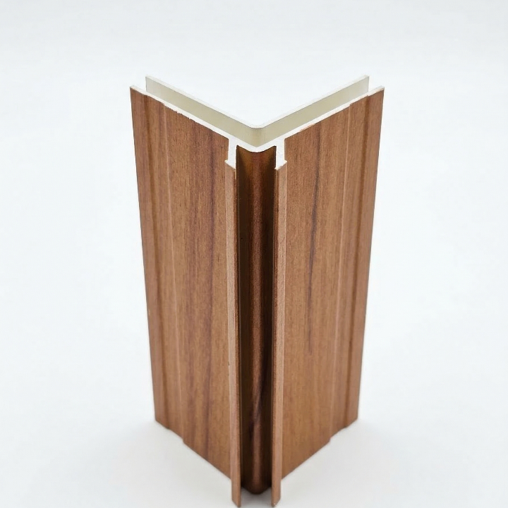 NeoSigma Aluminium Cladding Outer Corner 50x50mm – External Corner Trim | Timber Look