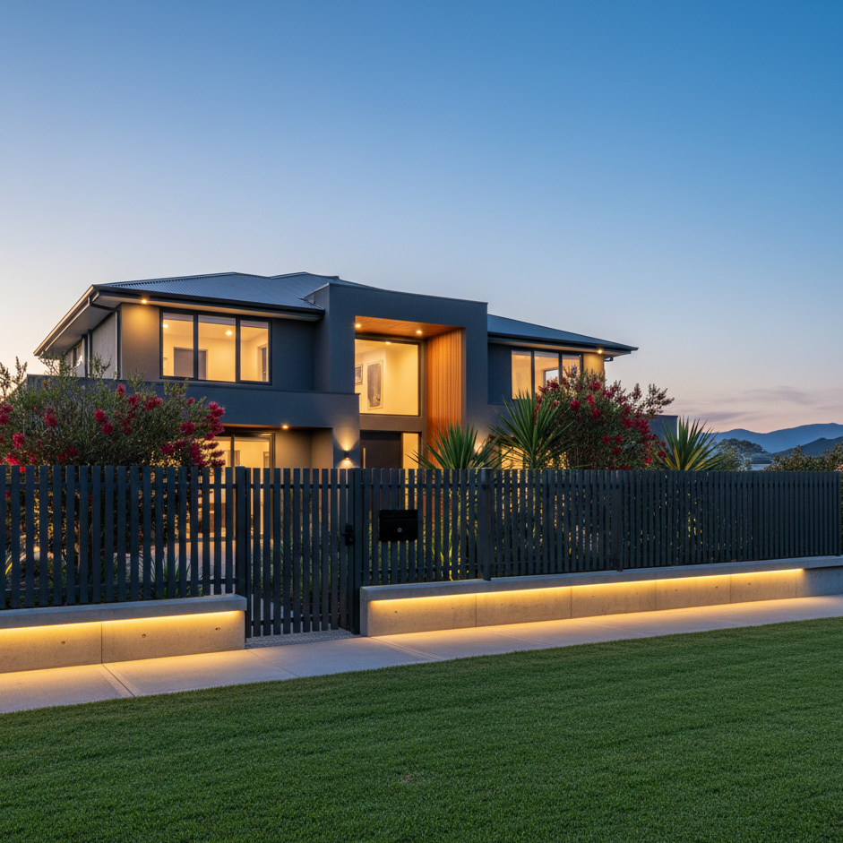 Aluminium Garden Fence & Gate