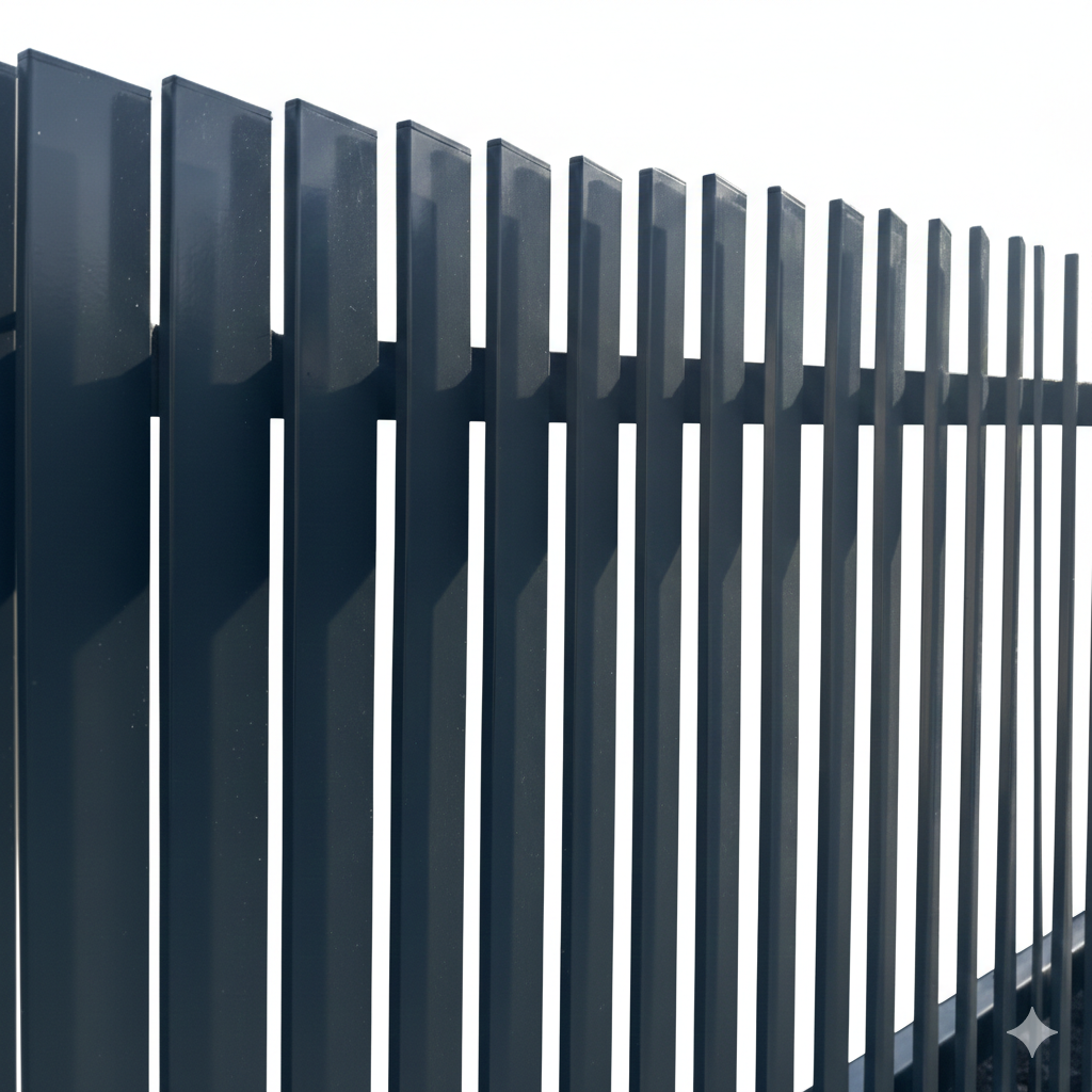 NeoSigma Architectural Vertical Louvre Fence Panel – Premium Privacy & Airflow Series