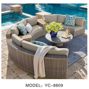 NeoSigma Outdoor Sofa Set – Designer Aluminum Alloy Garden & Balcony Furniture