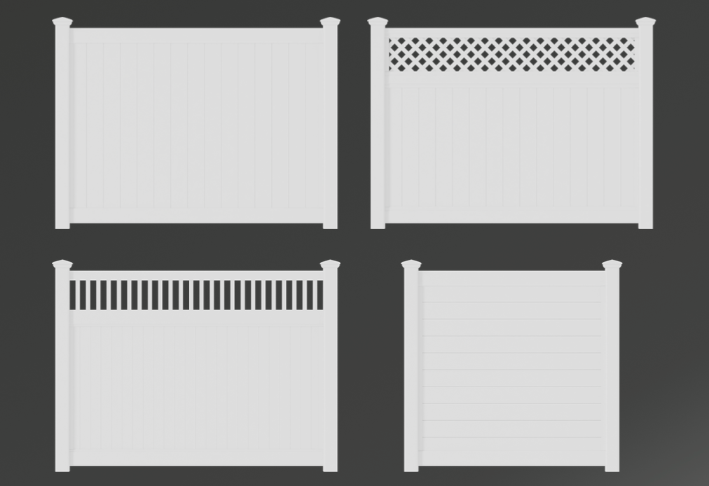 NeoSigma Full Privacy PVC Fence Panel Kit – 1800mm H x 2388mm W – UV-Stabilised White