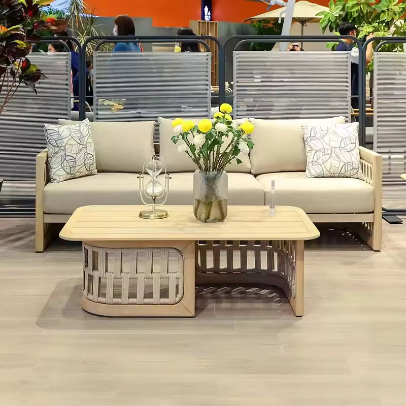 NeoSigma Outdoor Sofa Set – Designer Aluminum Alloy Garden & Balcony Furniture