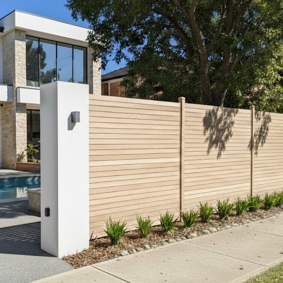 NeoLite Series: Aluminium Slat Fencing | Horizontal | Gap 5mm-10mm-15mm