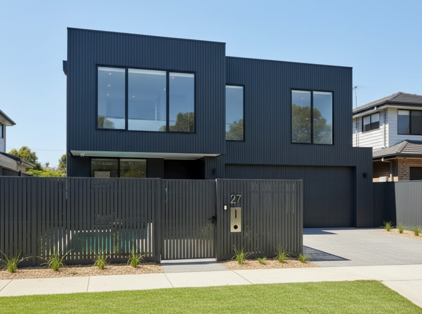 NeoLite Vertical Slat Fencing