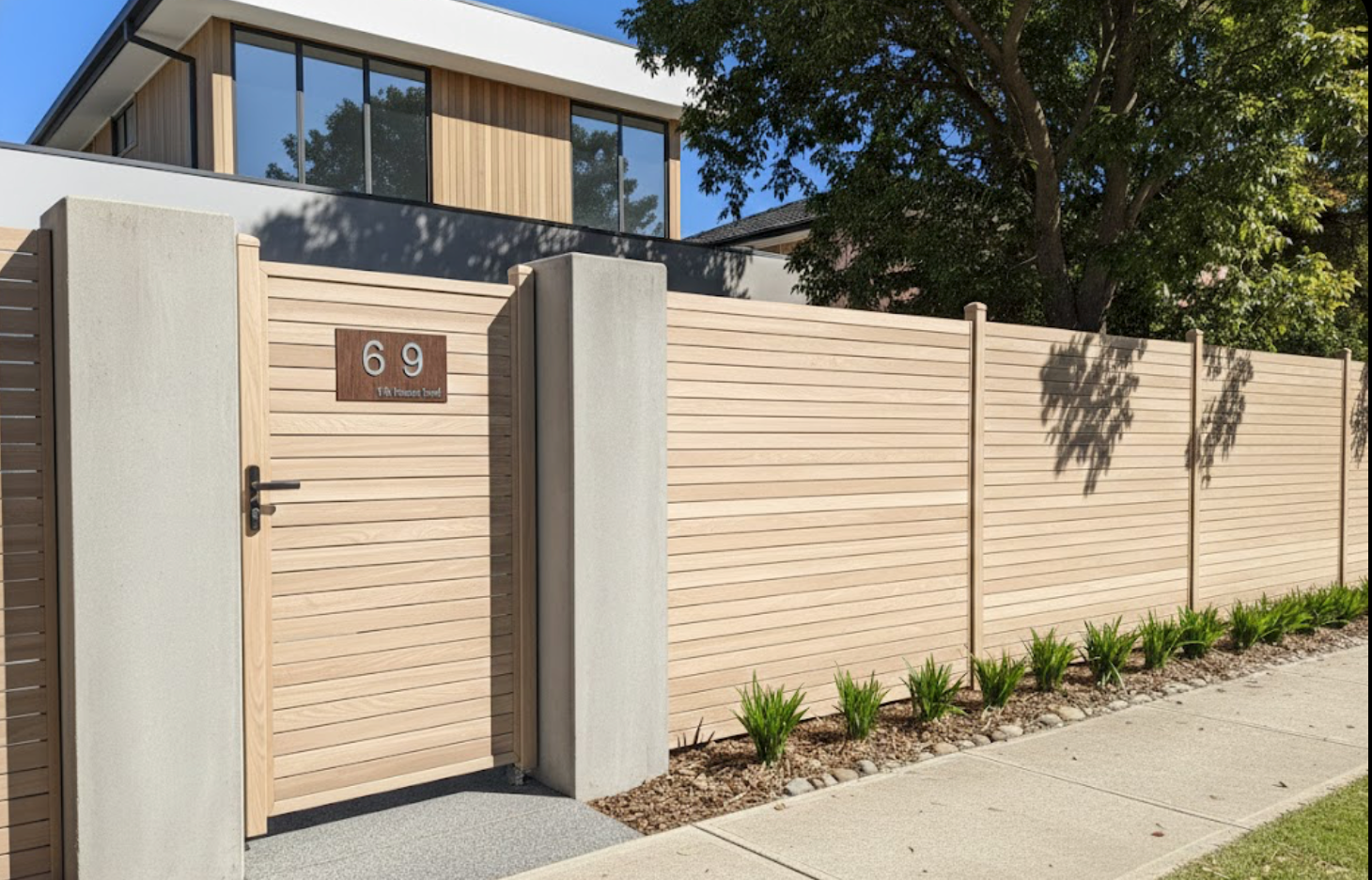 NeoLite Series: Aluminium Slat Gate | Horizontal | Gap 5mm-10mm-15mm