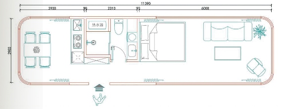 NeoSigma Signature Space Capsule Series | 38 SQM Standard version | 11.5m length