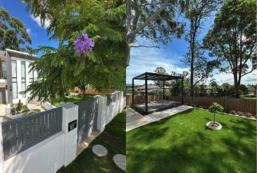 Aluminium fencing installation in Carlingford, NSW