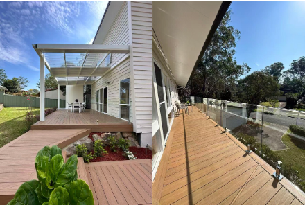 Composite decking installation in Bellevue Hill, NSW