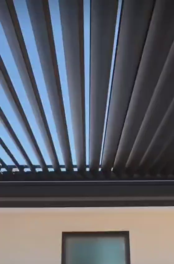 NeoSigma 147 Aluminium Louvre Pergola video